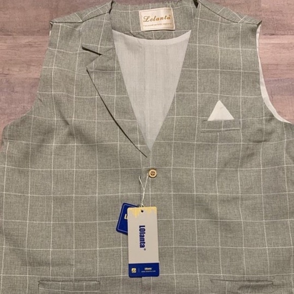 Lolanta Summer Boys Suit Vest Kids GREY - Picture 4 of 7